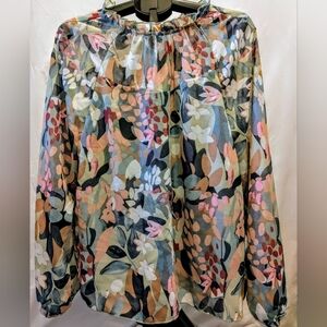 Floral Print Women's Top